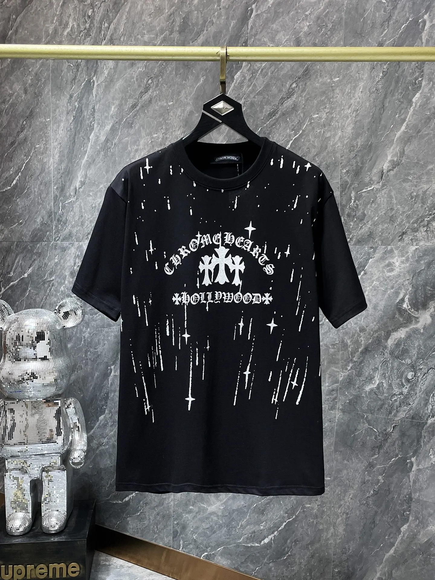 8770＃ Chrome Hearts 24ss 1 1 ：Black White Sizes：S、M、L、XL
